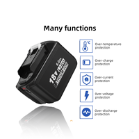 Batterie rechargeable 18650 21700 800 cycles 18V 6.0Ah 8.0Ah 10.0Ah Interface compatible LED Batterie lithium-ion pour outil électrique