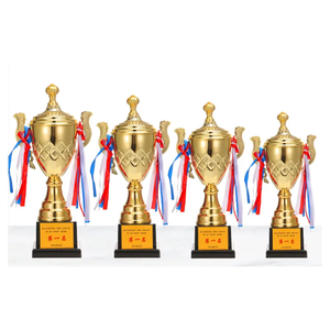 Trophée de la Coupe du Monde des Sports en Résine Métal Or Taille Réelle Personnalisé de Luxe pour Compétition de Gymnase Trophées et Médailles - Product Image 6