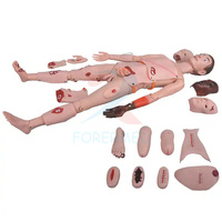 Simulador de Trauma Avanzado, Maniquí Médico, Maniquí de Cuidado de Heridas con Funciones Completas, Modelos de Entrenamiento de Habilidades de Enfermería