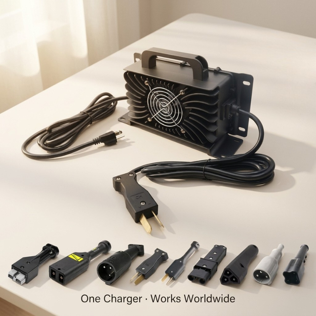 37V Battery Charger 180ah 37v LNLEE 42V 15A 20A 25A Smart Fast Charger for 10S Li-ion Battery Golf Cart Club Car