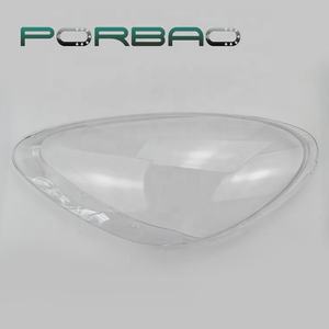 PORBAO per <span class=keywords><strong>CAYENNE</strong></span>/958.1 2011-2014 anno nuovo stile Auto parte trasparente in plastica fari copri fari in vetro - Product Image 3