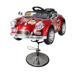 Chaise de coiffure pour enfants, chaise à bascule électrique avec des chants de berceuse éducatifs précoces, en forme de voiture, chariot de coupe de cheveux de qualité supérieure pour bébé - Product Image 6