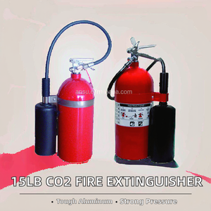 Extintor de CO2 Económico Hecho en China con Extensor de Cilindro de Aleación de Aluminio, Modelo Americano - Product Image 2