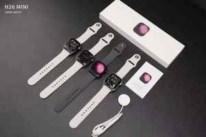 Montre <span class=keywords><strong>connect</strong></span>ée <span class=keywords><strong>Hello</strong></span> Watch 2026 avec écran OLED, 1 Go de ROM, Smartwatch H26 Ultra Plus - Product Image 6