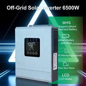 Antofo อินเวอร์เตอร์ความถี่สูง60Hz เฟสเดียว120A 6.5kW 48V สำหรับเครื่องปรับอากาศ - Product Image 1