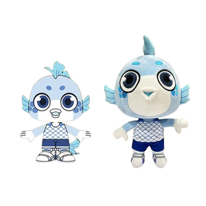 Uyeah OEM Odm Tùy Chỉnh Mới Đến Tương Tác Búp Bê Sang Trọng Phim Hoạt Hình Đồ Chơi Sang Trọng Top Xu Hướng Mềm Sang Trọng Cá Động Vật Đồ Chơi - Product Image 1