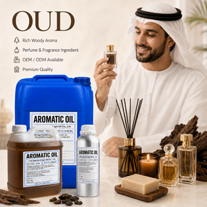 Recharge de Parfum Concentré Oud Rose, Huile Essentielle Oud de Dubaï pour Diffuseurs d'Aromathérapie, Bougies, Savons et Parfums DIY - Product Image 2