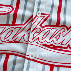 OEM All-Over Print Knitted <b>100</b>% <b>Polyester</b> 220 GSM Quick-Dry Custom Logo Pattern Men's Short Sleeve Baseball T-<b>Shirt</b> - Product Image 6