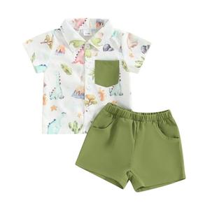 Roupas Infantis Boutique de Verão Conjunto de 2 Peças para Meninos de 3 a 6 Meses - Product Image 6