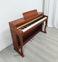 Piano électronique 88 touches lestées, piano numérique à triple pédale, piano numérique professionnel pour usage domestique
