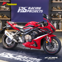 Sistema de Escape para Motocicleta Forsound, Precio de Fábrica al por Mayor, Sección Central Delantera de Fibra de Carbono para Honda CBR650R