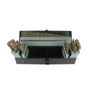 Jeu de 25 forets hélicoïdaux en acier rapide (HSS) Yongchang DIN338 M35 (Modèle 4241) pour perçage de métaux à applications multiples - Product Image 6