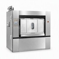 Lave-linge industriel électrique 50 kg pour hôpitaux, barrière anti-poussière, antistatique, isolation sanitaire