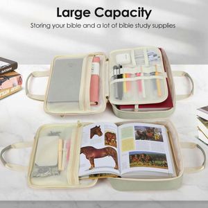 Échantillon Gratuit : Housse de Bible Élégante Personnalisée, Sac de Transport pour Église, Protection de la Bible avec Poignée Durable, Grand Sac de Transport pour Livres - Product Image 3