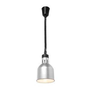 HENDI <b>Silver</b> 230V/250W Heat <b>Lamp</b> Cylindrical Warming & Holding Equipment Diameter 175mm Height 250mm - Product Image 1