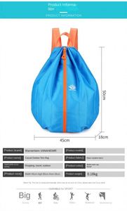 Sac à dos de sport personnalisé avec logo, sac à bandoulière pour la randonnée, le yoga, le camping, les voyages, la natation, le volley-ball, le basketball, unisexe - Product Image 2
