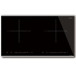 เตาไฟฟ้าสำหรับใช้ในบ้าน คริสตัลสีดำ แบบฝัง หม้อไฟฟ้าอินดักชั่น 3400 วัตต์ - Product Image 4