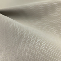 Cuir PU microfibre à grille croisée haute résistance à l'abrasion, cuir synthétique durable pour les empeignes de chaussures de sport