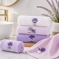 Serviette de Visage en Coton Épais Tissé Gaufré 280 GSM 30x30cm, Ultra Absorbante et Douce, Idéale pour la Famille, la Salle de Bain et la Cuisine (Vente en Gros)