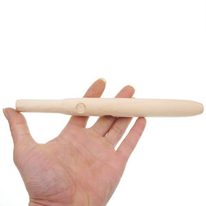 8 pouces en bois non peint Crayon Popper Leurres de surf en bois Bouchons flottants leurre de pêche en bois - Product Image 2