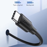 UGREEN PD 60W USB C ke Type C Kabel Data Pengisian Cepat QC 3.0 100cm Kabel Pengisi Daya USB C untuk Samsung iPhone