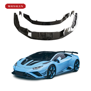 Kit de lèvre de pare-chocs avant en Fiber de carbone de Style PK de <span class=keywords><strong>prix</strong></span> usine pour <span class=keywords><strong>Lamborghini</strong></span> LP610 EVO avec lèvre avant - Product Image 1