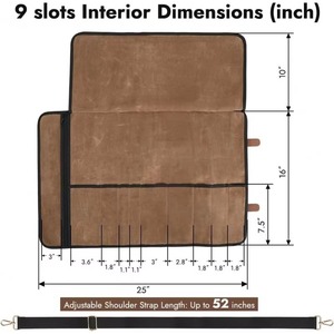Échantillon gratuit Sac à outils de luxe en tissu pour homme Sac à dos portable personnalisé pour outils - Product Image 5