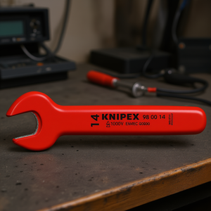 Llave de boca abierta Knipex de 14 mm, aislada para 1000 V, fabricada en Alemania - Product Image 3