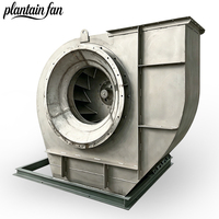 Ventilateur centrifuge à enclinaison inversée en acier inoxydable robuste, résistant à la corrosion et aux environnements à haute température