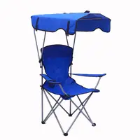 야외 비치 태양 의자 비치 의자 접이식 캠프 의자 스포츠 캠핑 피크닉 캐노피 태양 그늘