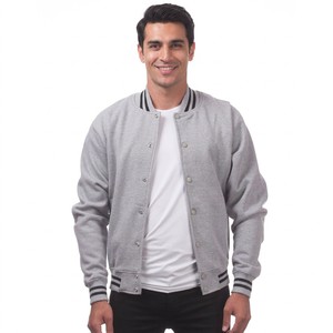 2025 New Design Breathable Men's Varsity Jackets <b>Top</b> Design New Arrival Customizable OEM Service Low Price - Product Image 1