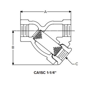 G loạt PN16 mặt bích <span class=keywords><strong>y</strong></span>-loại lọc thiết bị hơi nước Van lọc với buồng màn hình điện thủ<span class=keywords><strong>y</strong></span> lực sẽ không bị rò rỉ Đè Bẹp - Product Image 4