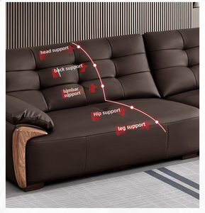 Canapé haut de gamme de style europé<span class=keywords><strong>en</strong></span>, avec bords <span class=keywords><strong>en</strong></span> bois massif, au design luxueux et facile à <span class=keywords><strong>nettoyer</strong></span> à l'eau - Product Image 4