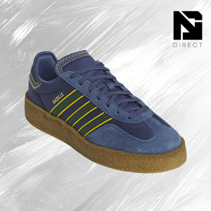 CLOT x Adidas Gazelle 'Crepe Sole Pack - Night Marine' Baskets en toile rayées à lacets, bout rond, style décontracté - Product Image 2