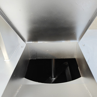 Préchauffeur de peinture thermoplastique pour marquage routier 1200 kg, double cylindre, allumage à un bouton, moteur diesel, facile à utiliser