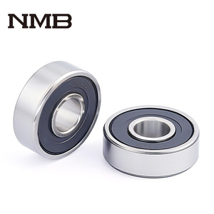 ตลับลูกปืนเม็ดกลมร่องลึก NMB 6001DD 6000DD 6900DD 63800DD เหล็กโครเมี่ยมปิดผนึก P0แถวเดียว - Product Image 4