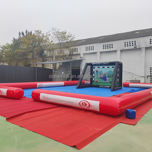 La fabbrica ha personalizzato il parco giochi gonfiabile di calcio dell'affitto commerciale, campo di calcio gonfiabile, campo di calcio gonfiabile del sapone - Product Image 5