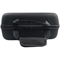 Grande boîte de rangement noire en EVA avec fermeture éclair pour appareils PC à coque rigide, étanche, antichoc, taille personnalisable pour les voyages