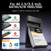 Caja para Disco Duro MAIWO SATA a USB 3.0, Carcasa Externa para Disco Duro de 3.5 Pulgadas, Caja Externa para Disco Duro de Estado Sólido, Caja para HDD