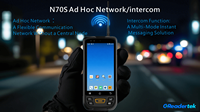 Talkie-walkie 4G Global Bands CR-N70S, Interphone portable, PDA intelligent Android 12, Écran 5,0 pouces, Octa-core, IP67, 5000 mAh, En stock