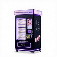 Distributeur automatique avec paiement par QR, espèces, pièces et cartes