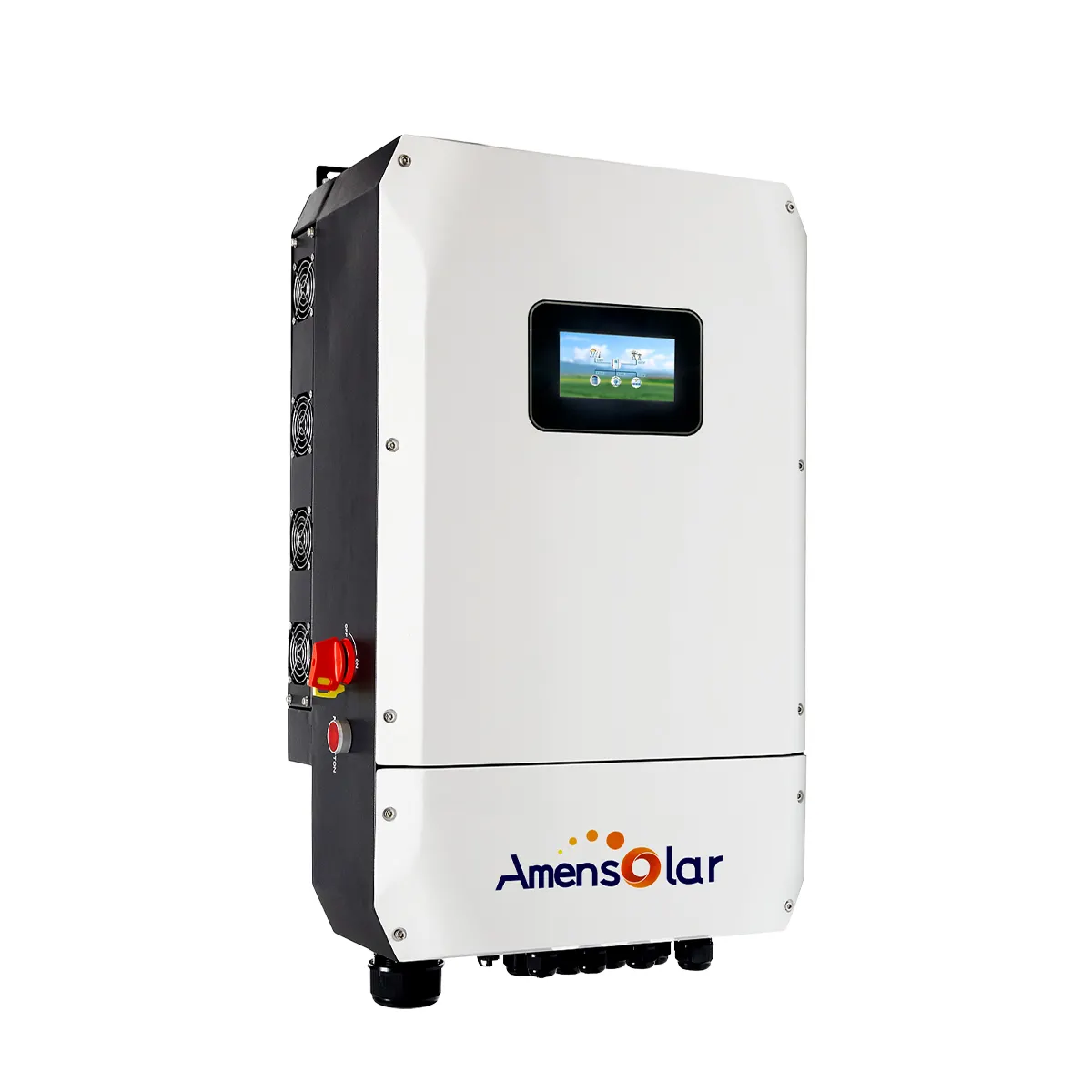 Inversor solar híbrido de alta calidad 48V 10kw 5kw 12kw inversor solar voltronic trifásico fuera de la red con MPPT Amensoalr