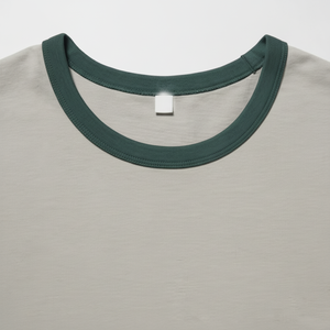 Chemises athlétiques pour la course à pied Workout Quick Dry Ringer T-shirts à manches courtes AIRism Men T Shirts Heavy Cotton Unisex T Shirts - Product Image 2