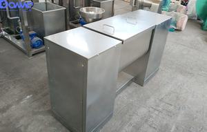 Homogénéisateur à spirale horizontal en U 200L pour poudres, granulés et pâtes cosmétiques, mélangeur d'épices, machine à mélanger les engrais - Product Image 5