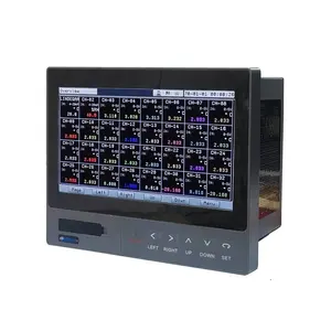 MPR5000ST:7''32 ערוצים אוניברסלי דיגיטלי ללא נייר לוגר נתוני לחץ מקליט לחות וטמפרטורה עם USB + Modbus Ethernet