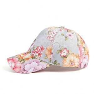 Casquette de baseball unisexe à 6 panneaux, style sportif et formel, imprimé tropical, protection solaire, en coton avec boucle métallique, pour le quotidien - Product Image 3