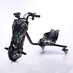 Kart à roues drift pour enfants EN71 moins cher, tricycle OEM pour adultes, trottinette 3 roues 36V, voiture de drift avec lumière colorée pour enfants - Product Image 1