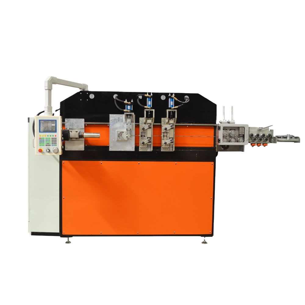 2D paint roller brush handle forming machine paint roller machine with chamfer function