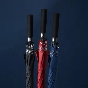 Ovida parapluie de golf coupe-vent de promotion de 30 pouces avec protection contre les UV grand parapluie de golf personnalisé avec bûche super grand échantillon gratuit