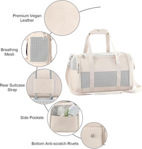Sac de voyage pour animaux de compagnie, sac pour chat durable, cages pliables pour animaux de compagnie, sac de transport pour chat pour les voyages - Product Image 4